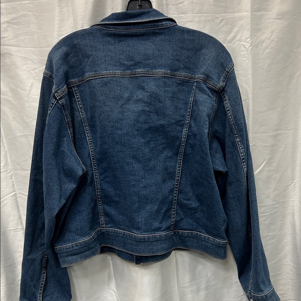 Calvin Klein Indigo Blue Denim Jacket - Picture 5 of 5